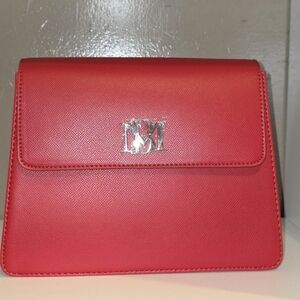 Badgley Mischka Vibrant Red Crossbody Bag